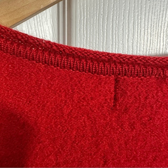 Sigrid Olsen Sport jacket, size 3X, 100% Shetland wool, red - Picture 10 of 10